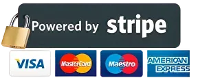 Powered by Stripe